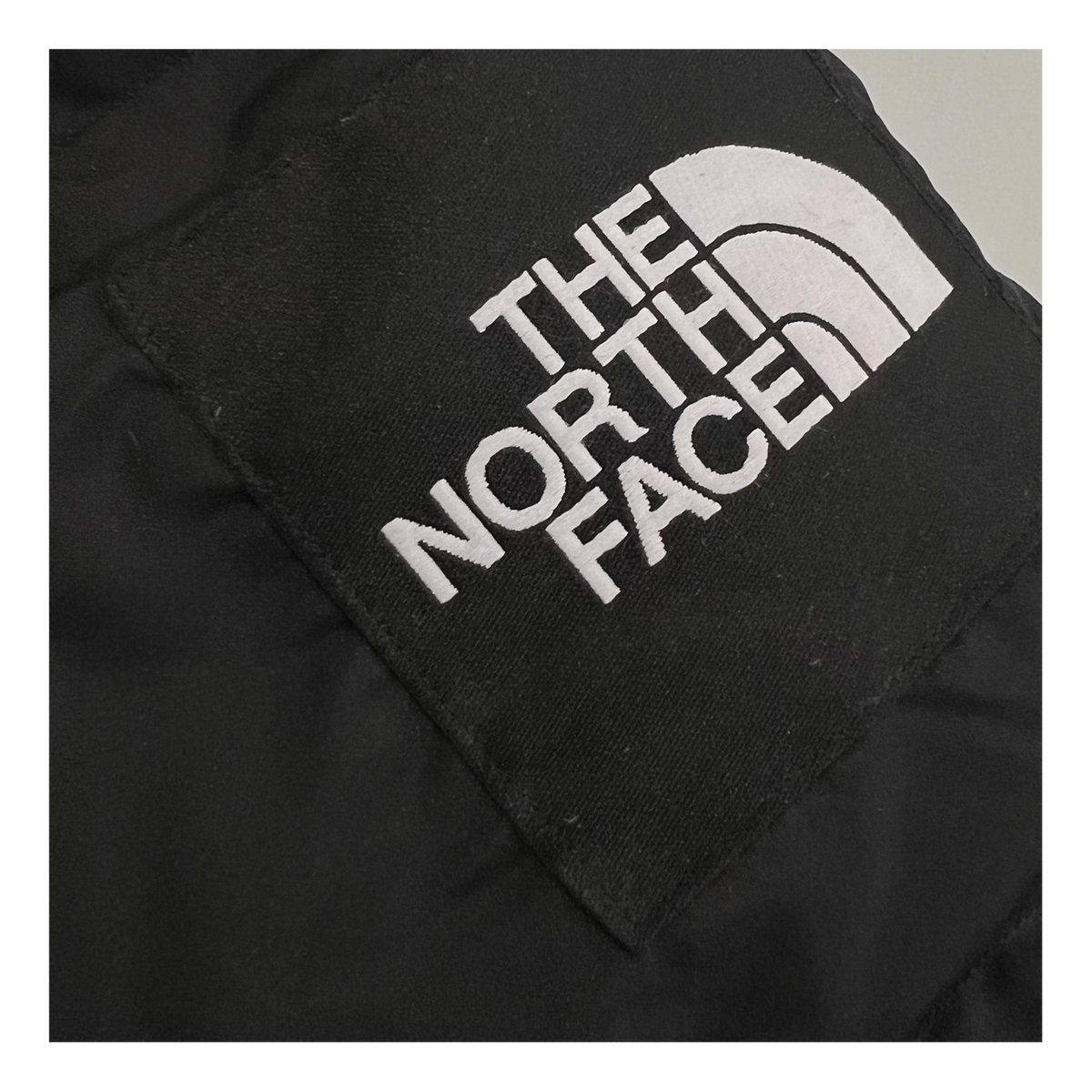 The North Face Long Hooded Down Puffer Coat in Black