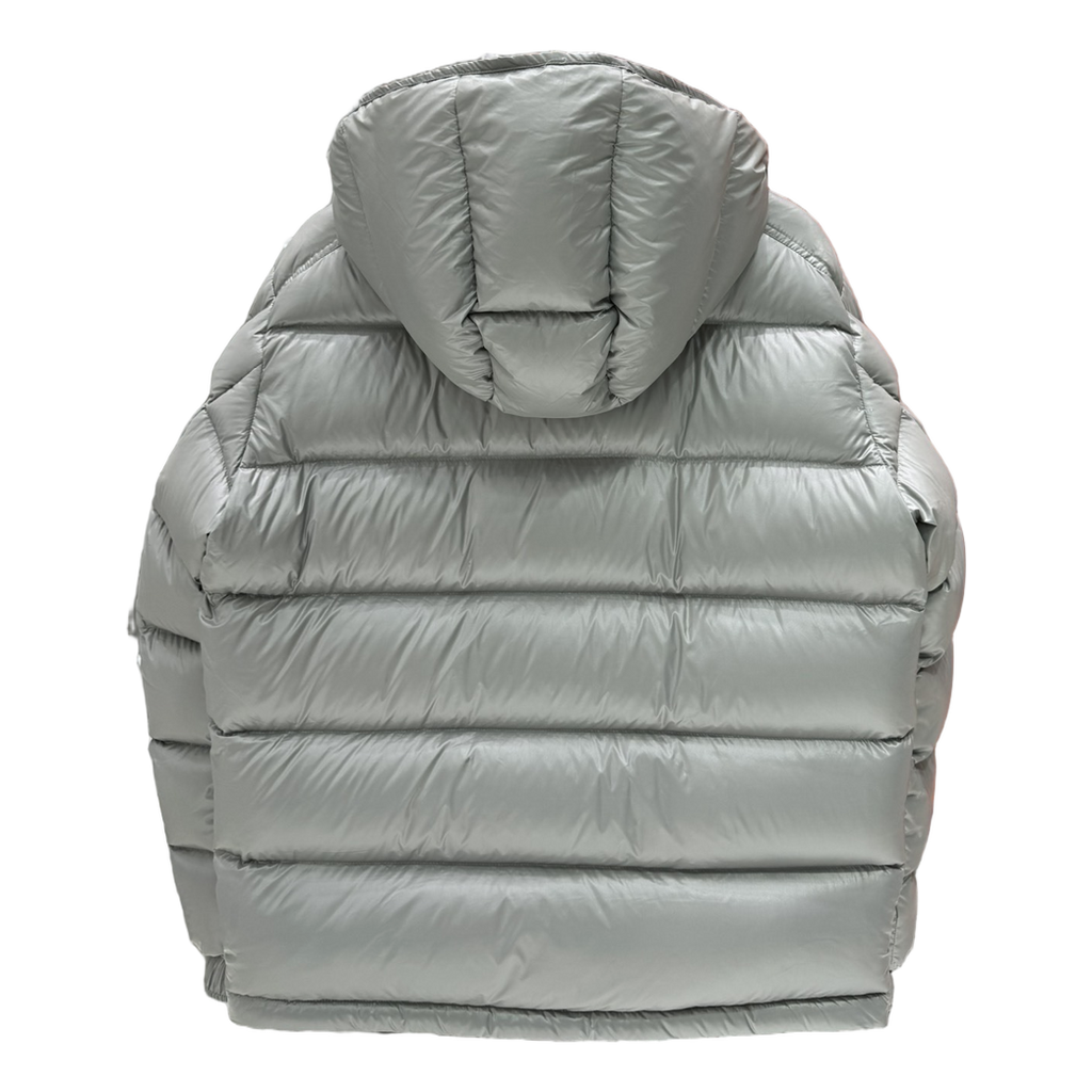 Moncler Maya Hooded Down Jacket in Gray