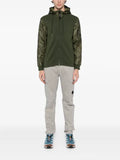 C.P. Company panelled hooded jacket
