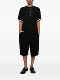 Isabel Benenato short-sleeve crew-neck sweater