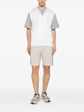 Eleventy sleeveless zip-up hoodie