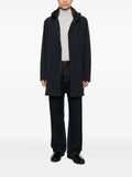 Herno faux-fur trim hooded jacket