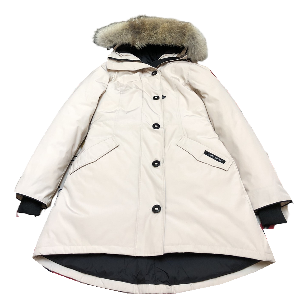 Canada Goose Women's Rossclair Down Parka with Fur-Trimmed Hood
