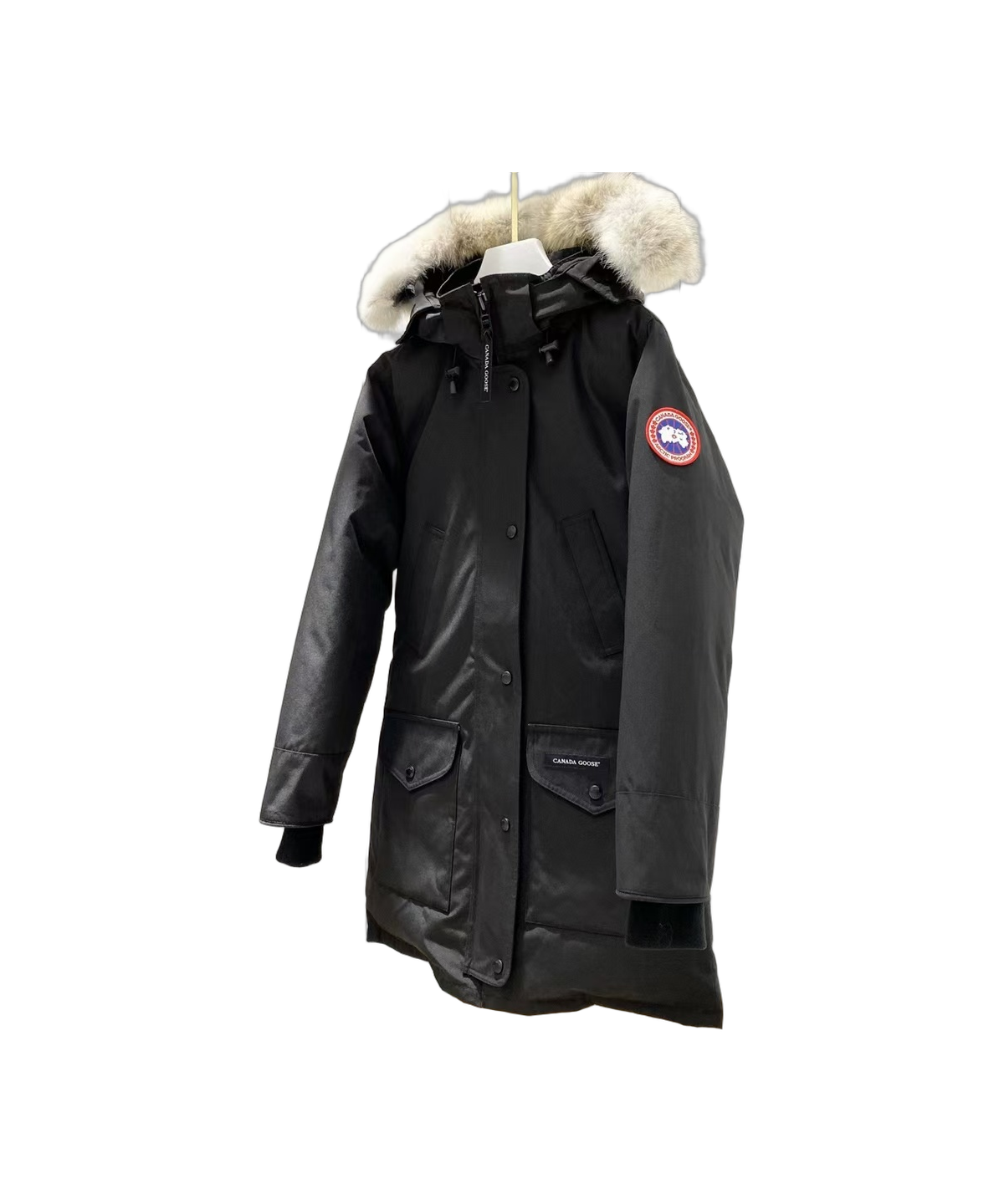 Canada Goose Women's Trillium Down Parka with Fur-Trimmed Hood