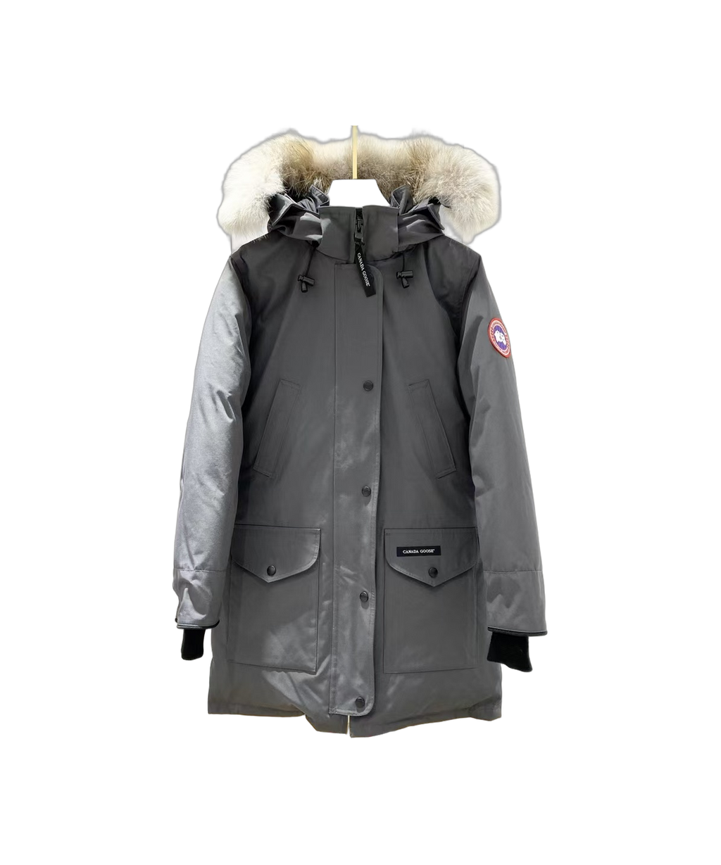 Canada Goose Women's Trillium Down Parka with Fur-Trimmed Hood