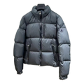 Moncler Stand-Collar Quilted Down Jacket in Black
