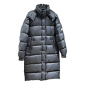 Moncler Hanoverian Long Hooded Down Puffer Coat in Black