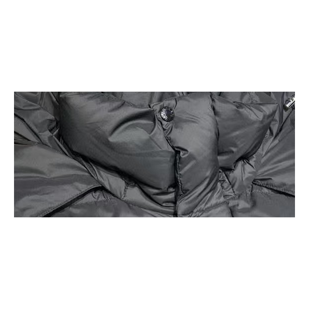 Moncler Hanoverian Long Hooded Down Puffer Coat in Black