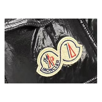 Moncler Maya 70th Anniversary Hooded Down Jacket with Glossy Finish