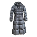 Moncler Faucon Hooded Long Puffer Coat in Black