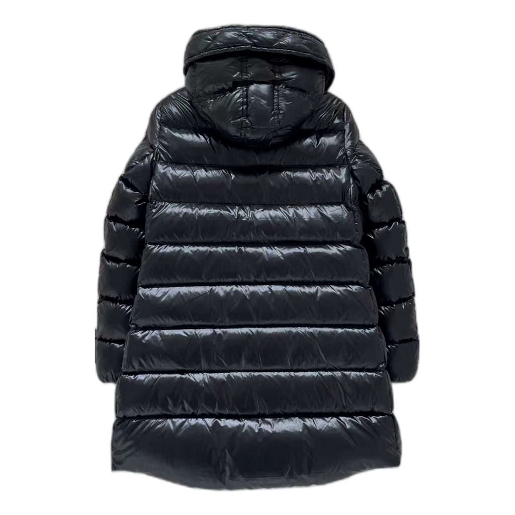 Moncler Suyen Hooded Down Coat in Black