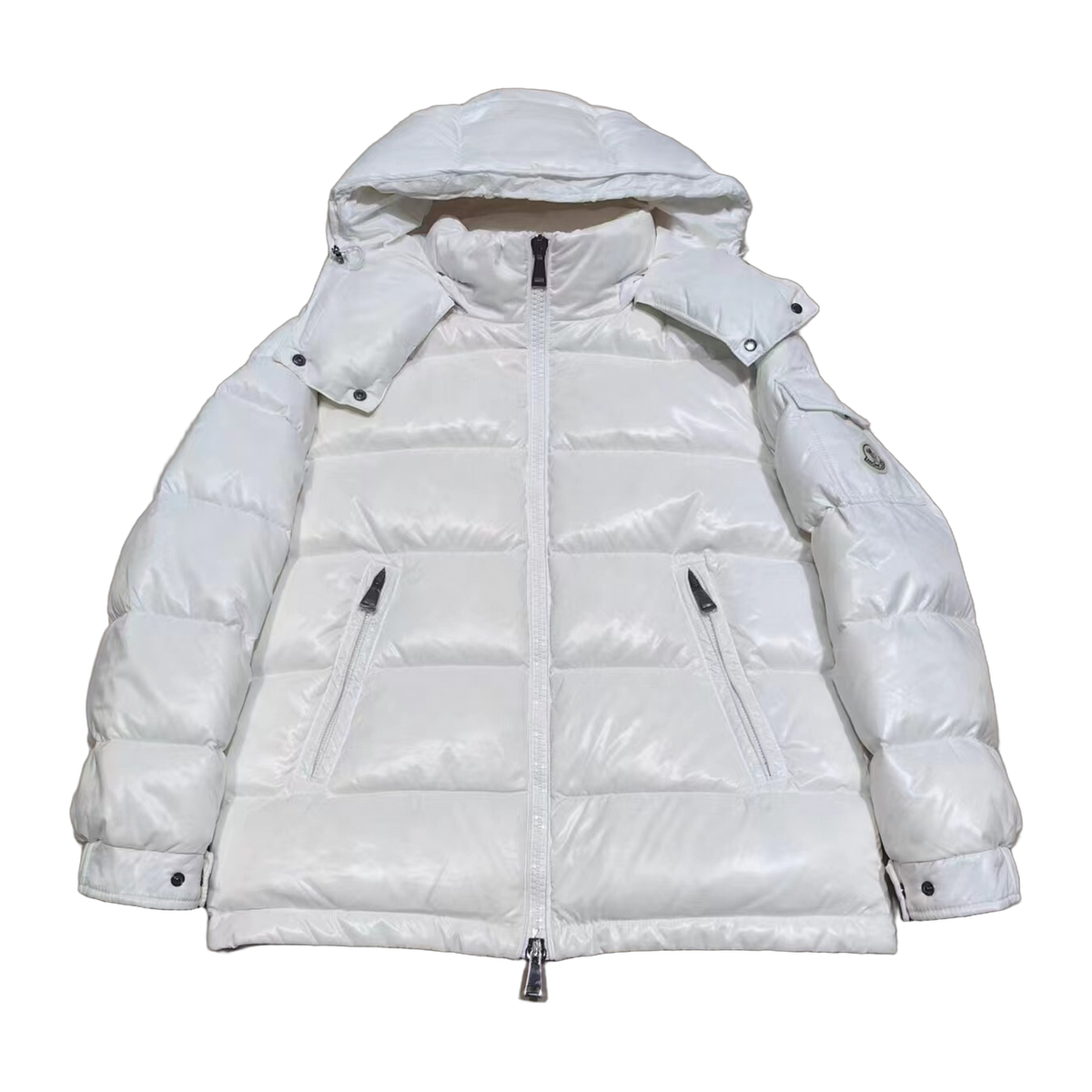 Moncler Maire Short Hooded Down Jacket
