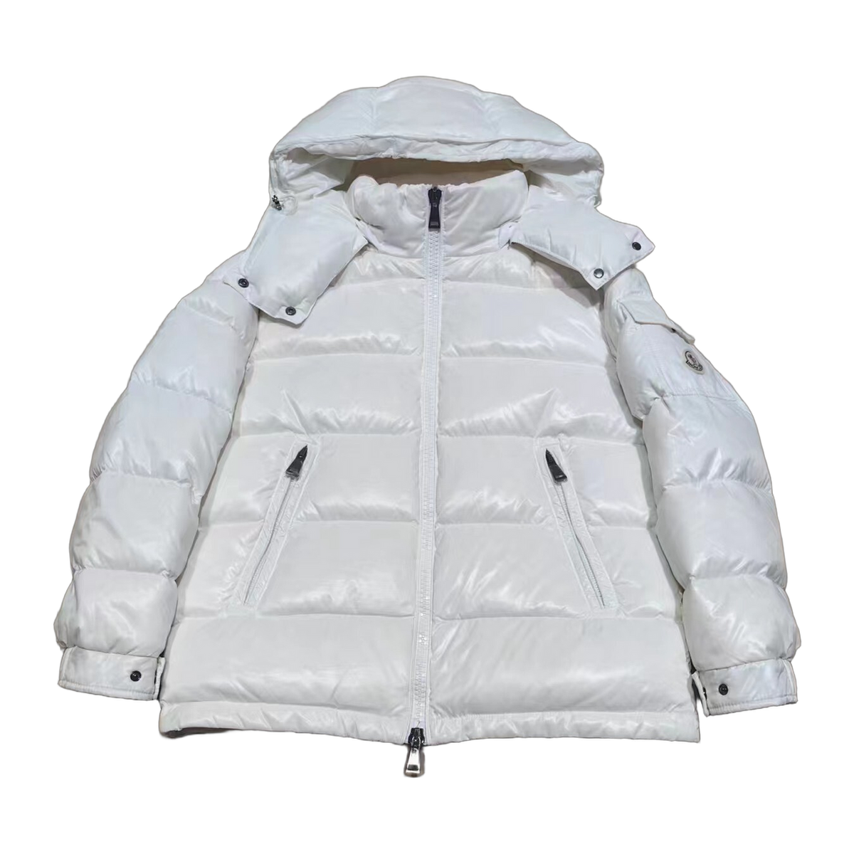 Moncler Maire Short Hooded Down Jacket