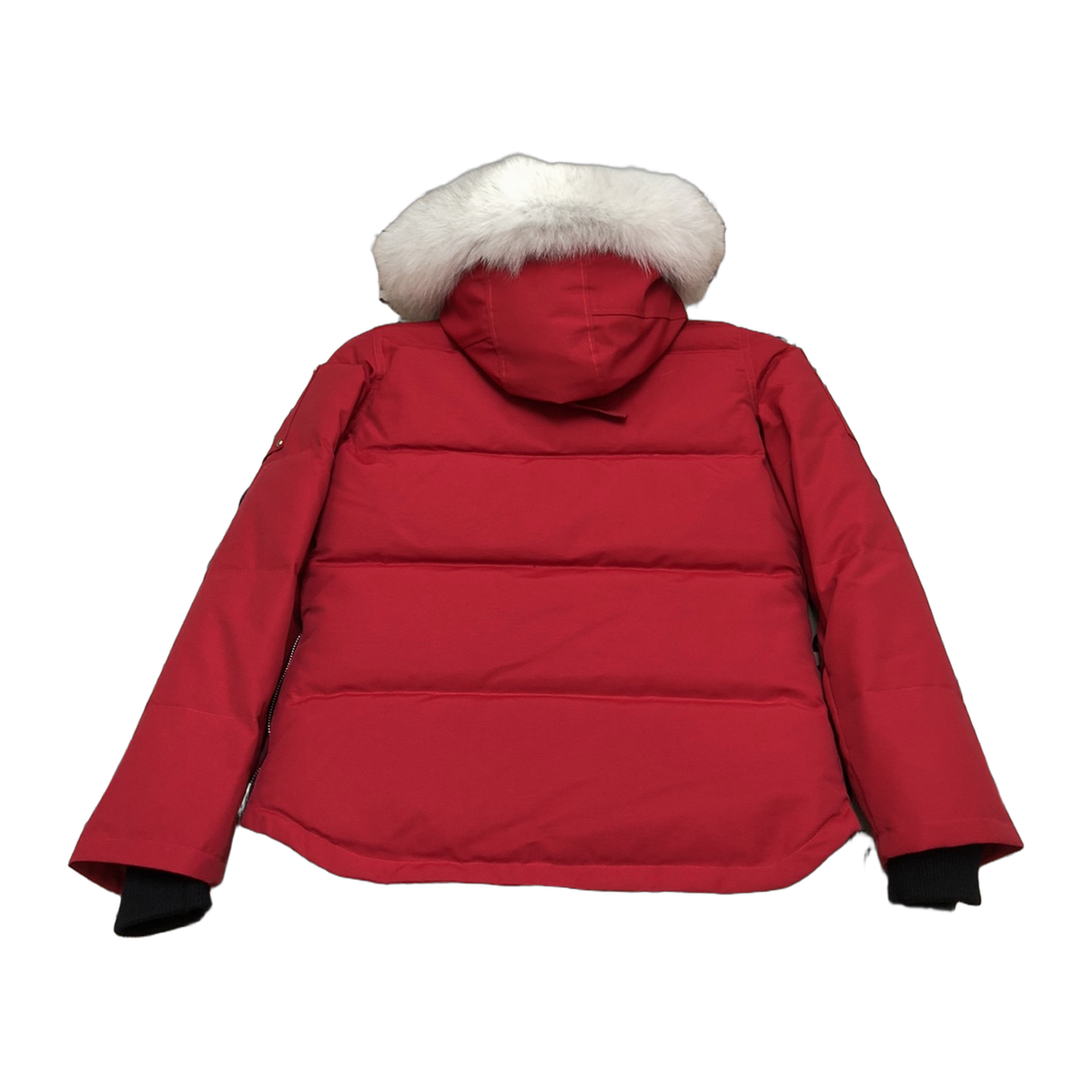 Moose Knuckles Women's Original 3Q Shearling-Trim Down Jacket - Navy