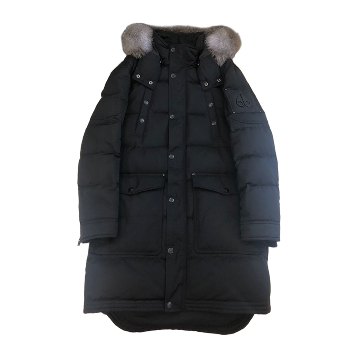 Moose Knuckles Women's Causapscal Down Parka with Fur-Trimmed Hood